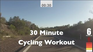 30 Minute Indoor Cycling Workout [upl. by Negroj]