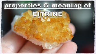 Citrine Meaning Benefits and Spiritual Properties [upl. by Clancy814]