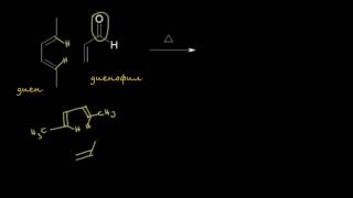 реакция ДильсаАльдера IV стереохимия диенов [upl. by Pachton906]