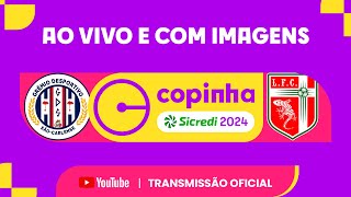 JOGO COMPLETO GRÊMIO SÃOCARLENSE X LAGARTO SE  PRIMEIRA FASE  COPINHA 2024 [upl. by Sirap]