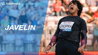 Neeraj Chopra claims first ever Diamond League win in Lausanne javelin  Wanda Diamond League 2022 [upl. by Waldman]