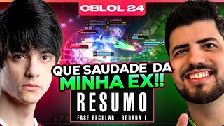 RESUMO CBLOL O MELHOR CAMPEONATO DO MUNDO  1ª Rodada  1ª Etapa  Ilha das Lendas [upl. by Arney405]