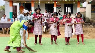 Paatammathone Pranam Naku song Independence day Celebrations🇮🇳 Students performance👌🏻ZPHSPARDIB [upl. by Brottman961]