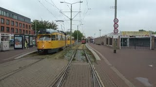 Delftselaan  Rijswijkseplein  Strandweg  HTM RNET tramlijn 11  Siemens Avenio 5028  2017 [upl. by Luemas]