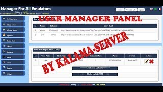 how to setup user manager panel  طريقة تنصيب لوحة تحكم user manager [upl. by Sallie343]