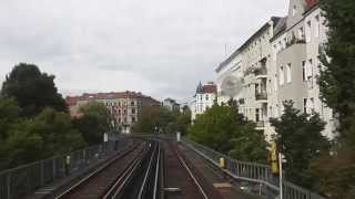 UBahn Berlin  U1 Führerstandsmitfahrt  Cab Ride Warschauer Straße  Uhlandstraße [upl. by Peednas]