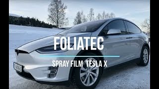 Foliatec spray film for my Tesla X rims [upl. by Ahsercul230]