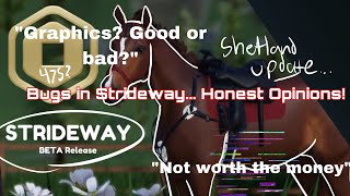 STRIDEWAY  ROBLOX  BUGS IN STRDEWAY  Honest Opinions 🎠 [upl. by Thorvald]