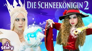 Die Schneekönigin GeschichtenGute nacht geschichte Deutsch A Story German [upl. by Gregrory]