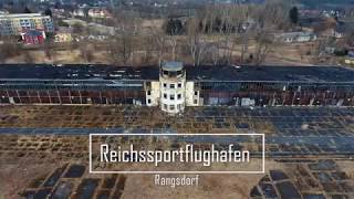 Flughafen Rangsdorf von oben  4K Lost Place [upl. by Allys88]