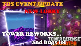 The HALLOWEEN Event UPDATE New THINGS  Tower REWORKS  Tower Defense Simulator [upl. by Schild893]