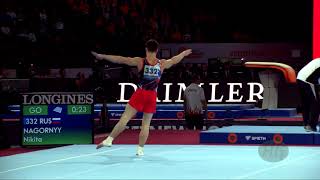 NAGORNYY Nikita RUS  2019 Artistic Worlds Stuttgart GER  Qualifications Floor Exercise [upl. by Alyson558]