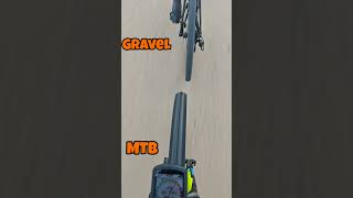 Gravel bike Vs mountain bike [upl. by Zina]