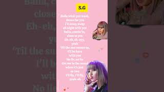 Lisa  quotSGquot Part Lyrics [upl. by Aivul611]