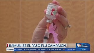 Immunize El Paso pushed flu vaccine campaign [upl. by Divine470]