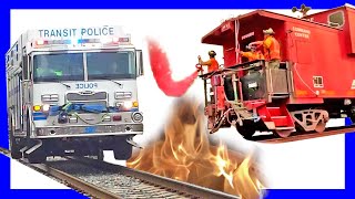 Firefighting and Police Trains [upl. by Appolonia]