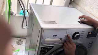 How to use IFB washing machine front load demo in hindi  Senorita SXS 65kg 1000RPM ifbautomatic [upl. by Alasdair]