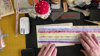 Handmade washi tape process requested by subscriber [upl. by Bogoch]