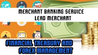 Financial Service1 Merchant Banking Service  Lead Merchant Banker  Loan Syndication  Lecture 29 [upl. by Alahs]