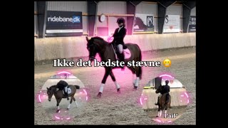 Ikke det bedste stævne ￼😬  harridslev rideklub cup dressur [upl. by Irianat]