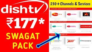 Dish TV Swagat Pack Full Details amp Channel List By Tech Net India [upl. by Wayne]