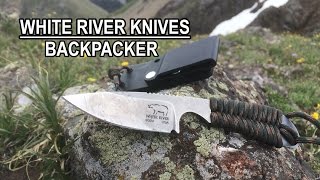 Explore with the Backpacker by White River Knives [upl. by Skolnik]