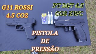 PT 247 45 KWC CO2 Vs G11 45 CO2 DA ROSSI [upl. by Weylin729]