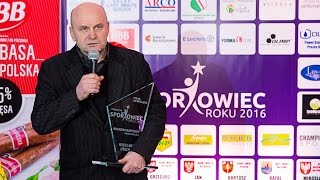 Sportowiec Roku 2016 nagroda dla Wiesława Orzoła [upl. by Ocsecnarf]