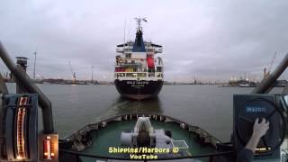 Tugboat Dual Camera 1  Voith Schneider Controls [upl. by Alvin]