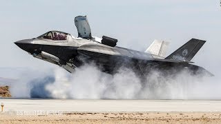 Incredible Video of F35 Shows Its Insane Ability  Dropping Bomb Vertical Takeoff and Landing [upl. by Butch]