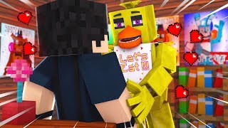 EU BEIJEI UMA ANIMATRONIC  MINECRAFT [upl. by Groot]