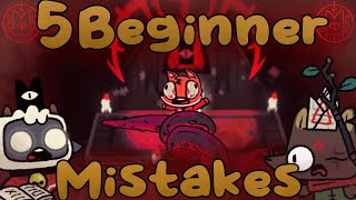 Top 5 Beginner Mistakes  Cult of the Lamb [upl. by Etnuhs]