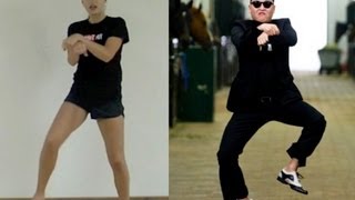 PSY GANGNAM STYLE Dance Tutorial [upl. by Hobbie]