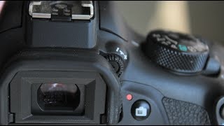 Using Diopter Adjustments In DSLR Cameras [upl. by Eyde922]