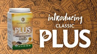 Introducing Classic Plus A New Protein Powder  Sunwarrior [upl. by Arekahs736]