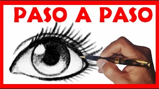 Cómo dibujar OJOS en 10 pasos [upl. by Federica]