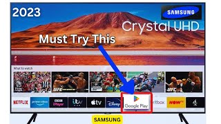 How to Install Google Play Store on Samsung Smart Tv [upl. by Yenolem]