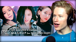 HONEST REACTION to Miggy Smallz ITZY x BLACKPINK x LOONA – MASHUP ft TWICE amp RV [upl. by Annalise172]