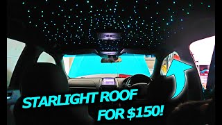 INSTALLING A STARLIGHT ROOF in my FORD FALCON 18000 OPTION [upl. by Rebane342]