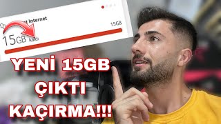 VODAFONE HEDİYE 15GB  VODAFONE BEDAVA İNTERNET KAZANMAK 2024  VODAFONE BEDAVA İNTERNET KANITLI [upl. by Britt982]