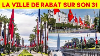 Rabat aux Couleurs de la France  La Visite Historique de Macron au Maroc [upl. by Timmie]