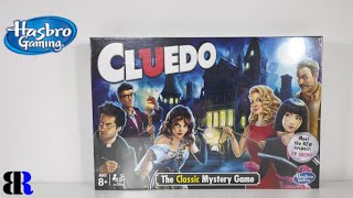 Unboxing Cluedo  Hasbro The Classic Mystery Board Game [upl. by Mandie]