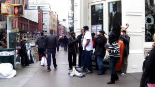 Street Singers in SOHO New York [upl. by Phelps135]