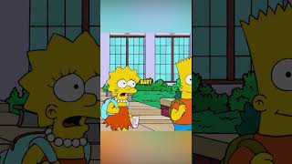 Lisa et Bart une Nouvelle École 👩‍🏫😖 simpsons dessinanimé lessimpson [upl. by Nilpik]