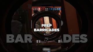 How to Prep Barricades amp Castle Barricades  ReaxysR6s r6siege rainbowsixsiege [upl. by Ros459]