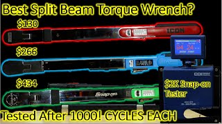 Harbor Freight Icon Profesional Split Beam Torque Wrench 12 inch  40250 Ft Lb [upl. by Trotter824]