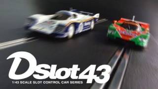 Kyosho Dslot43 Unveiled 143 Scale Slot Car Dslot43 [upl. by Hadrian]