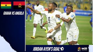 Jordan Ayew’s Brilliant Goal  Ghana 11 Angola  AFCON Qualifier Highlights [upl. by Marrilee998]