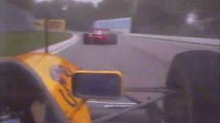 Onboard Prost passing Senna Imola 1993 [upl. by Yduj]