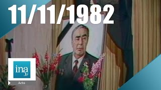 20h Antenne 2 du 11 novembre 1982  Léonid Brejnev est mort  Archive INA [upl. by Udale]